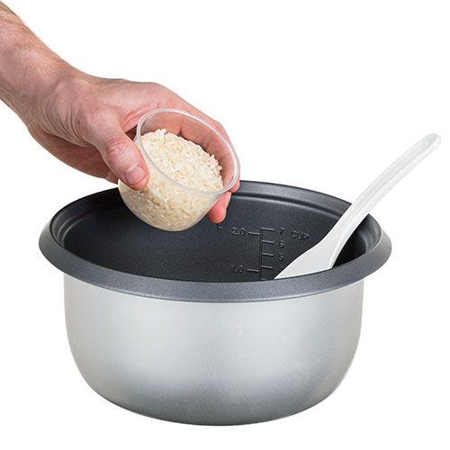 Olla arrocera y vaporera grande Russell Hobbs l 27040